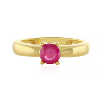 Madagascar Pink Sapphire Silver Ring