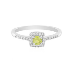 Sphene Silver Ring