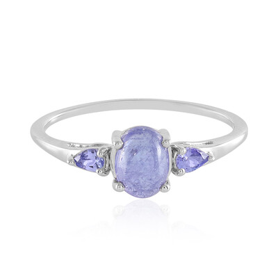 Tanzanite Silver Ring