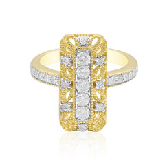 14K SI1 (G) Diamond Gold Ring