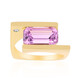 9K Patroke Kunzite Gold Ring (de Melo)