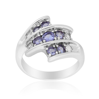 Tanzanite Silver Ring