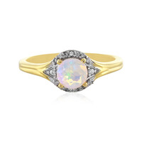 Welo Opal Silver Ring