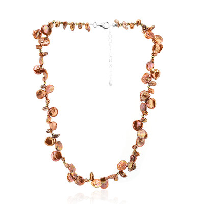 Keshi pearl Silver Necklace (TPC)