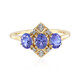 18K Tanzanite Gold Ring (Adela Gold)