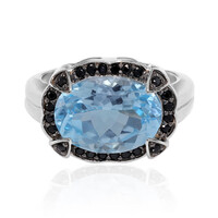 Sky Blue Topaz Silver Ring