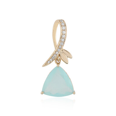 14K Paraiba Opal Gold Pendant (AMAYANI)