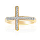 9K SI1 (G) Diamond Gold Ring (Annette)