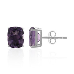 Amethyst Silver Earrings