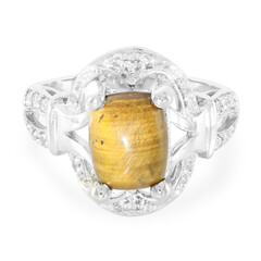 Tiger´s Eye Silver Ring