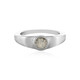 White Topaz Silver Ring