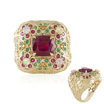 14K Madagascar Ruby Gold Ring (de Melo)