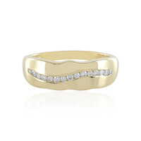 9K Flawless (F) Diamond Gold Ring (LUCENT DIAMONDS)