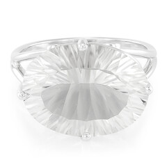 Petalite Silver Ring