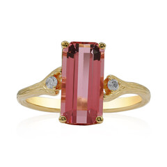 14K Congo Neon Tourmaline Gold Ring (Smithsonian)