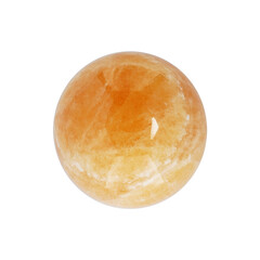 Figure with Orange calcite