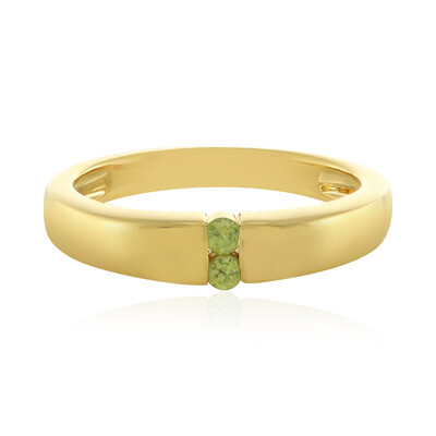 Sphene Silver Ring