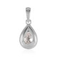 Ouro Preto Pink Topaz Silver Pendant