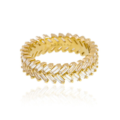 9K Zircon Gold Ring (de Melo)