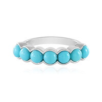 Sleeping Beauty Turquoise Silver Ring