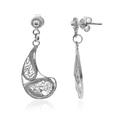 Silver Earrings (Joias do Paraíso)