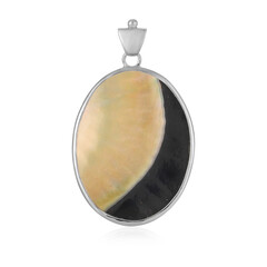 Mother of Pearl Silver Pendant (Bali Barong)