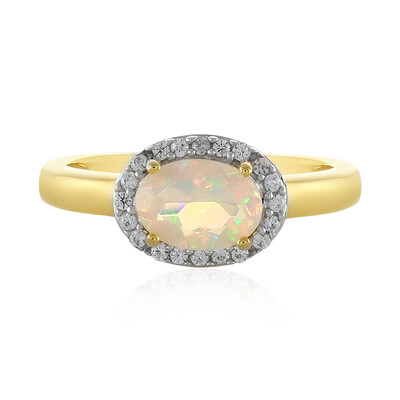 Welo Opal Silver Ring