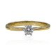 18K IF (D) Diamond Gold Ring (Annette)