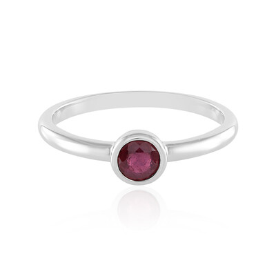 Madagascar Ruby Silver Ring