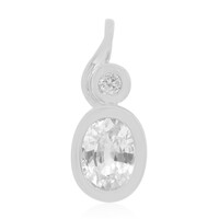 Zircon Silver Pendant