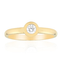 9K SI1 (G) Diamond Gold Ring