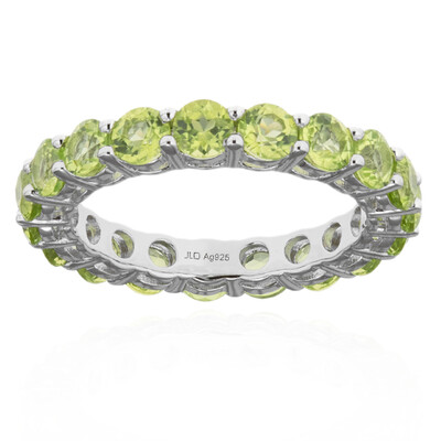 Peridot Silver Ring