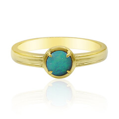 9K Lightning Ridge Black Opal Gold Ring (Mark Tremonti)