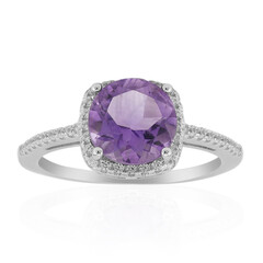 Amethyst Silver Ring