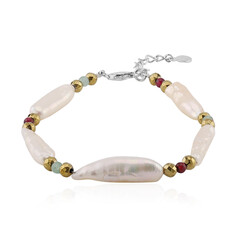 Keshi pearl Silver Bracelet (TPC)