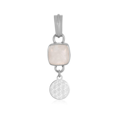 Bihar rainbow moonstone Silver Pendant