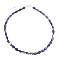 Sodalite Silver Necklace