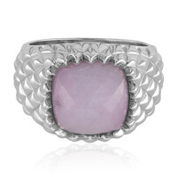 Kunzite Silver Ring