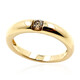 9K SI2 Argyle Champagne Diamond Gold Ring