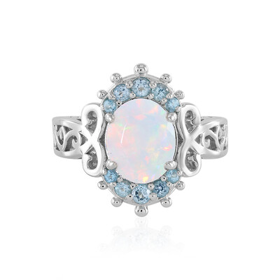 Welo Opal Silver Ring (Dallas Prince Designs)