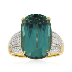 18K Indicolite Gold Ring (AMAYANI)