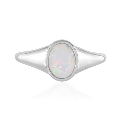 Welo Opal Silver Ring