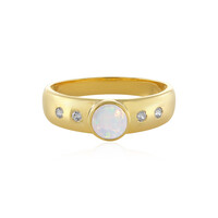 Welo Opal Silver Ring