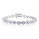 Tanzanite Silver Bracelet