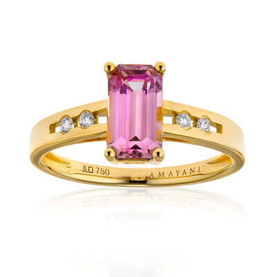 18K Pink Diaspore Gold Ring (AMAYANI)