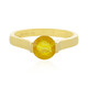 Madagascar Yellow Sapphire Silver Ring