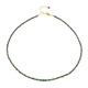 Russian Diopside Silver Necklace (Riya)