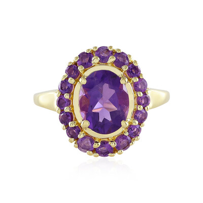 Amethyst Silver Ring