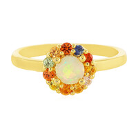 Welo Opal Silver Ring