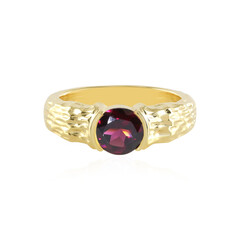 Raspberry Rhodolite Silver Ring